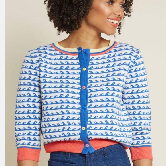 Palava Nourished by Nature Waves Cardigan size L - Picture 1 of 6